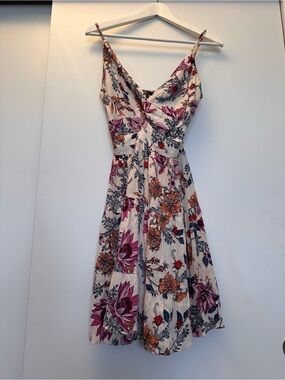 Floral Spaghetti Strap Dress